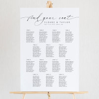 14 Tables Élégantes Trouvez Votre Siège Carte De S