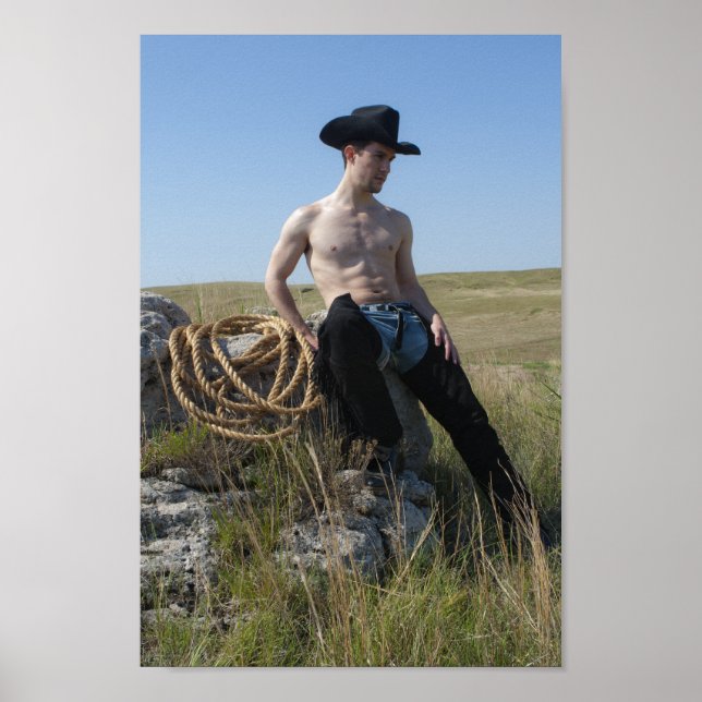 Poster 15693-RA Cowboy (Devant)