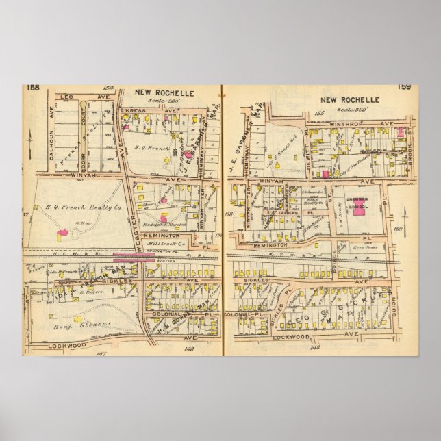 Poster 158159 Nouvelle Rochelle (Devant)