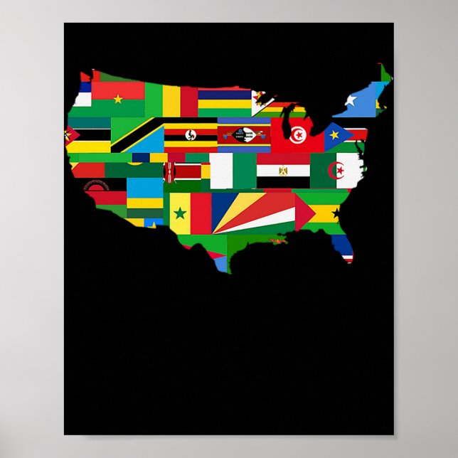 Poster 15 Black History Month African (Devant)