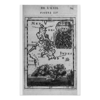 Poster 1682 Carte des Philippines