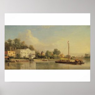Poster 1688-1744) villas d'Alexander Pope (, Twickenham,