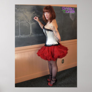 Poster 16" x 12" Chrissy Kittens Hot pour enseignant