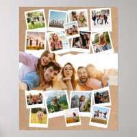 17 Photos Scrapbook Collage photo personnalisé