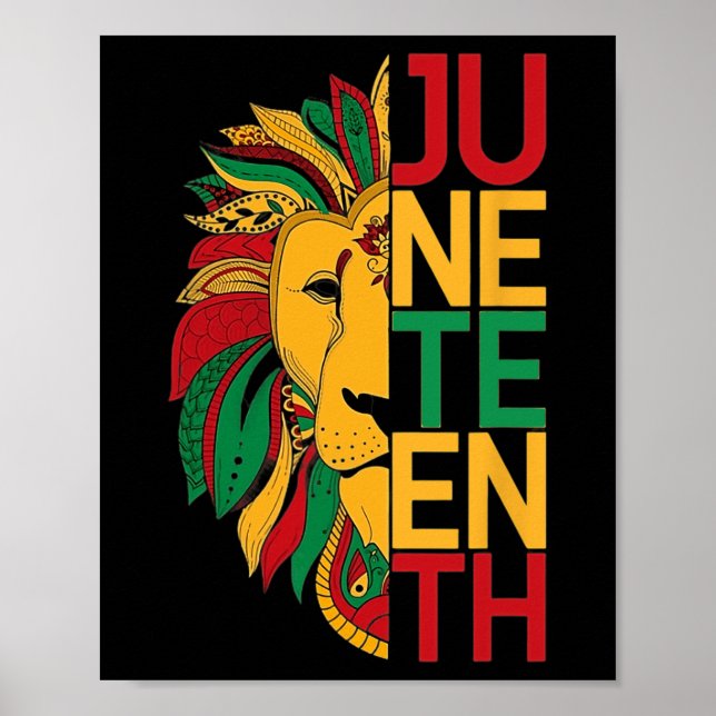 Poster 17e Histoire noire Cool Afrique Amérique latine (Devant)