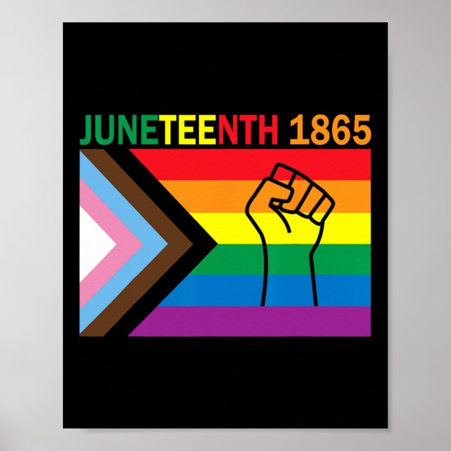 Poster 1865, 1865, Gay pride du premier mois de l'arc-en- (Devant)
