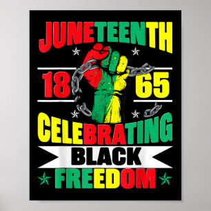 Poster 1865 : Célébration de la liberté noire en Afrique