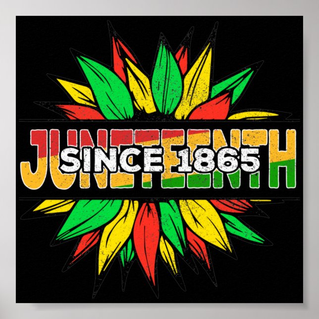Poster 1865 Emancipation Afrique (Devant)