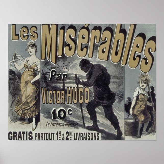 Poster 1886 Les Misérables (Devant)