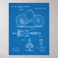 1895 Conception de bicyclettes sans chaines Brevet