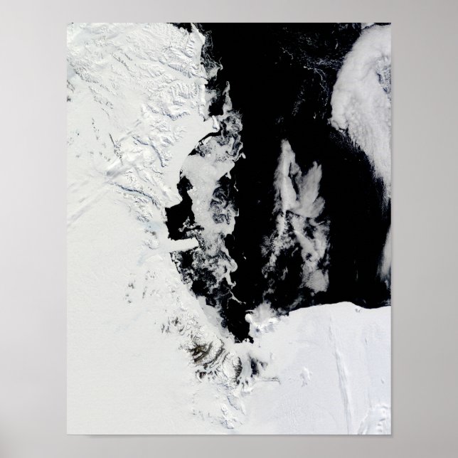 Poster 18 janvier 2010 - Mer de Ross, Antarctique (Devant)