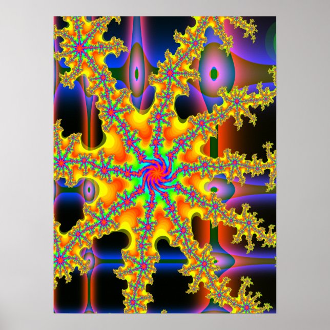 Poster 18" x 24" Yeux de Cthulu (Devant)