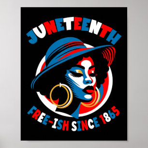 Poster 18e Journée de la liberté noire des femmes 1865 Ro