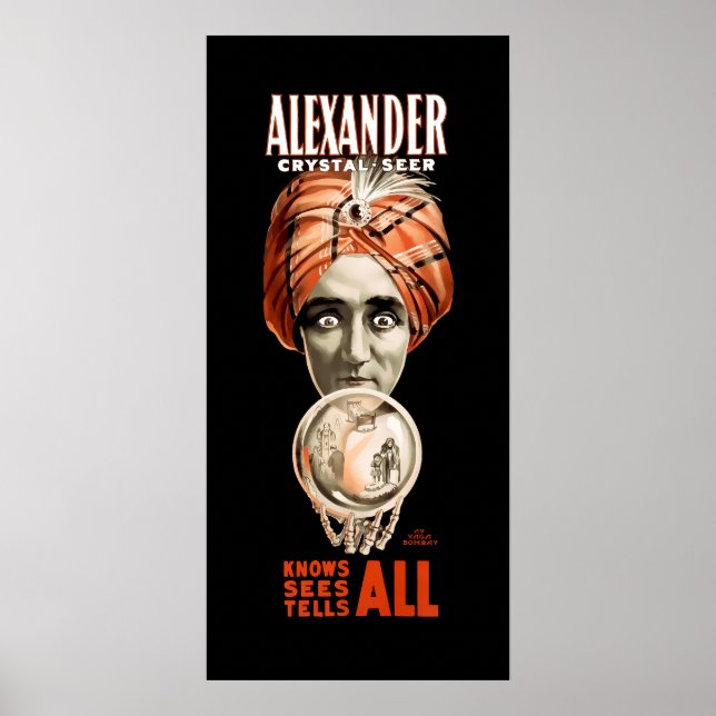 POSTER 1910 ALEXANDER LE SEER (Devant)