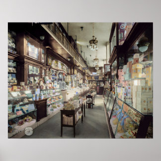 Poster 1910 Pharmacie - Pennsylvanie Station, New York