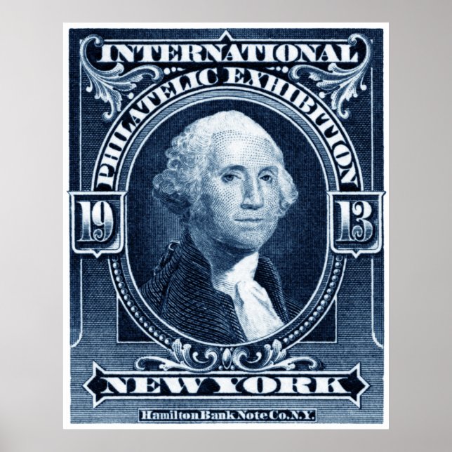 Poster 1913 New York Philatelic (Devant)