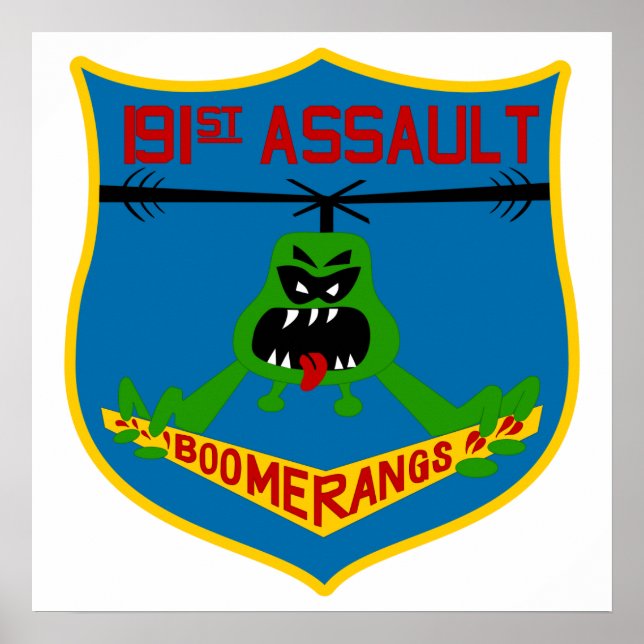 Poster 191e AHC Boomerangs Patch uniquement (Devant)