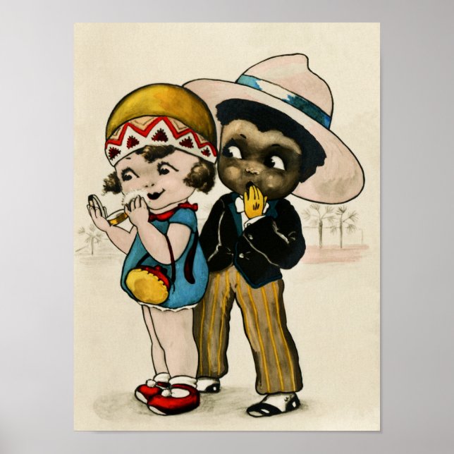 Poster 1920 Enfants de mode (Devant)