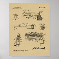 1924 Armes à couteau - Dessin d'art