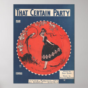 POSTER 1925 CE PARTI