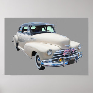 Poster 1948 Chevrolet Fleetmaster Antique Car