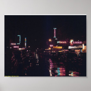 Poster 1948, New York Street Life (52e rue)