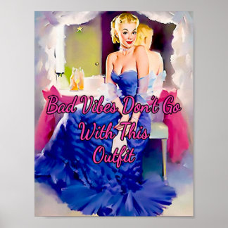 Poster 1950 Coiffeuse moviestar Pinup par Gil Elvgren