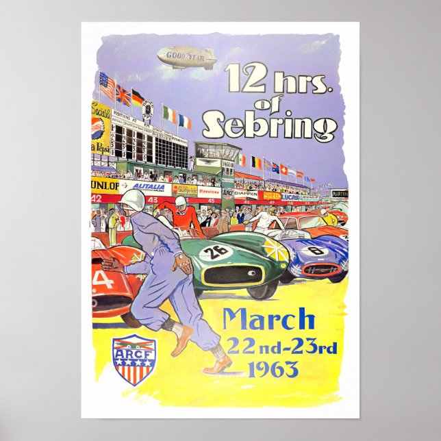 Poster 1963 Grand Prix de Séduction 12h (Devant)