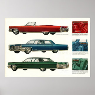 Poster 1965 Cadillac Prestige Advert