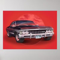 1967 Chevorlet Impala Supernatural TV SHow