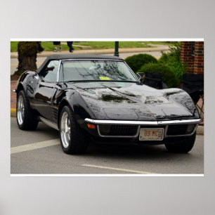 Poster 1969 C3 Corvette convertible