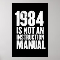 1984 n'est pas un manuel d'instruction