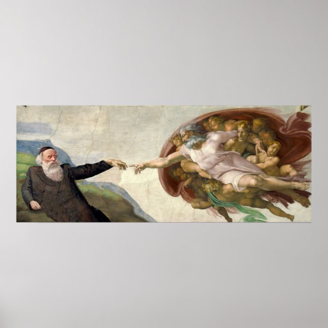 POSTER 19 KISLEV- CRÉATION DE L'HOMME (Devant)