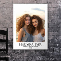 1 Collage photo minimaliste - Meilleure année jama