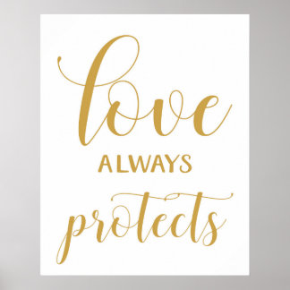 Poster 1 Corinthiens 13 - Signes Mariages