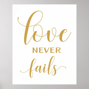 Poster 1 Corinthiens 13 - Signes Mariages