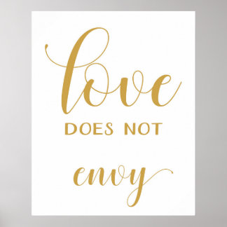 Poster 1 Corinthiens 13 - Signes Mariages