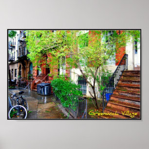 Poster 1 - Greenwich Village, New York