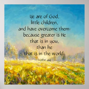 Poster 1 Jean 4:4