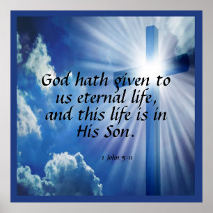 Poster 1 Jean 5:11
