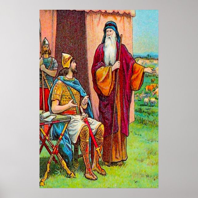 Poster 1 Samuel 15:10-35 Saül est rejeté comme roi (Devant)
