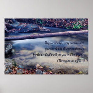 Poster 1 Thessaloniciens 5: 16-18