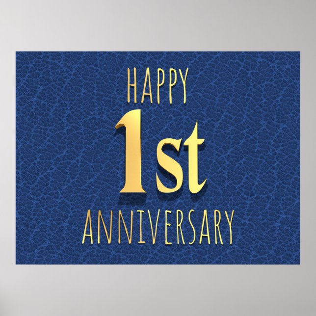 Poster 1er anniversaire (Devant)