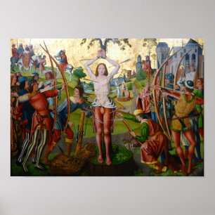 Poster 1er Martyre de Saint-Sébastien (M 013)