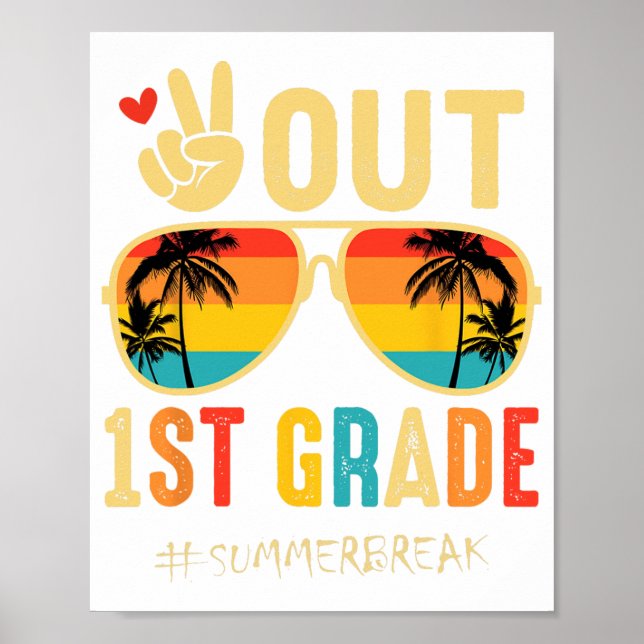 Poster 1ère année de Dernier jour de l'école (Devant)