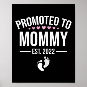 Poster 1ère fois Maman Est 2022 Nouvelle Maman 2022 Mères