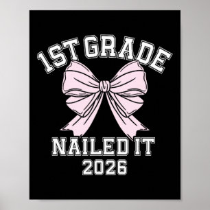 Poster 1re année Nailed It 2026 Arc Première année de rem