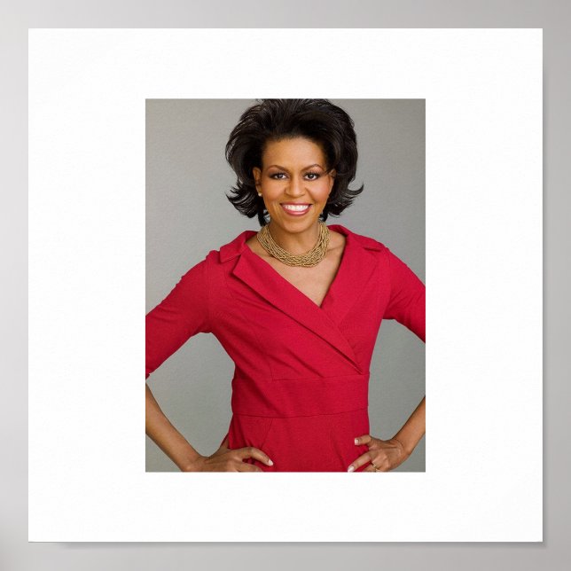 POSTER 1RE DAY MICHELLE OBAMA (Devant)
