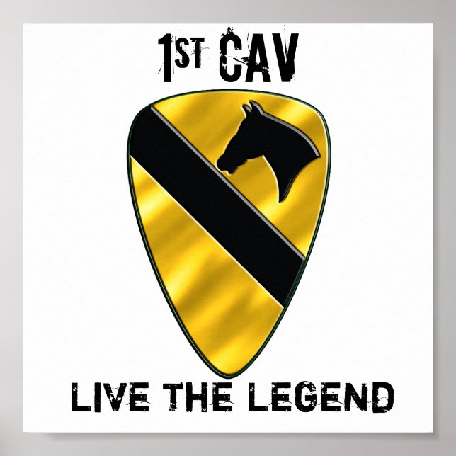 Poster 1re division de cavalerie (Devant)