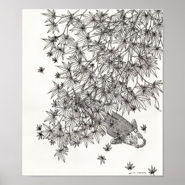 POSTER 2011 鯉 (Devant)